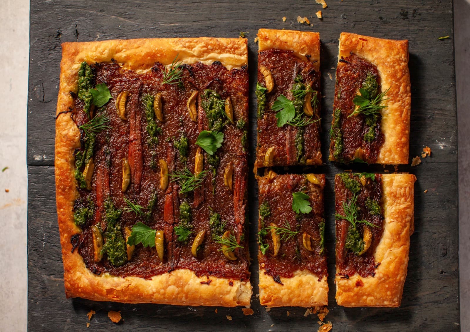 Tart pissaladière