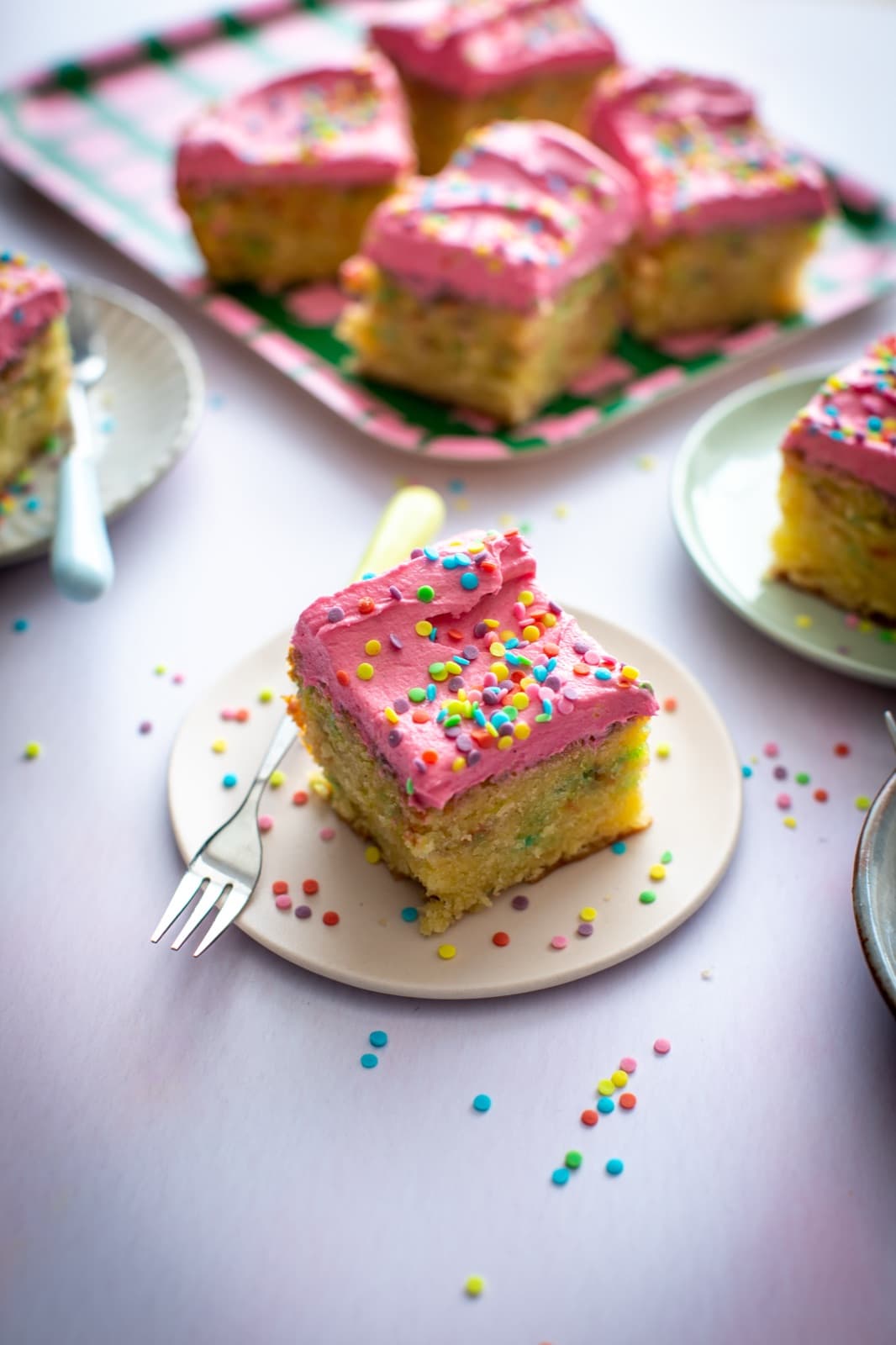 Perfect Birthday Funfetti Cake